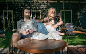 David and Georgina Tennant as themselves in Staged