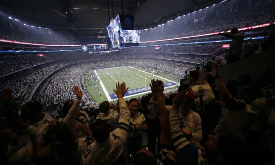 The AT&T Stadium is home of the Dallas Cowboys