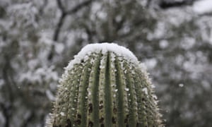 Record Breaking Winter Storm Blankets Arizona In Snow Us News