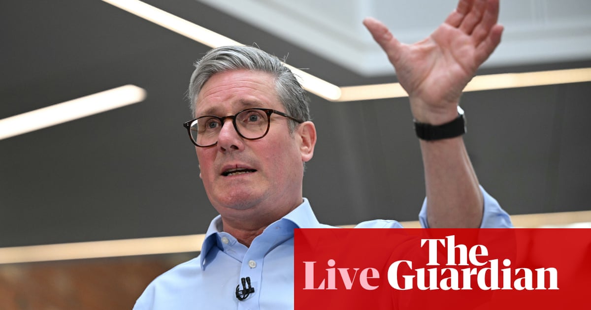 Starmer claims tech will take NHS out of dark ages' as report says A&E care worse than pre-Covid UK politics live