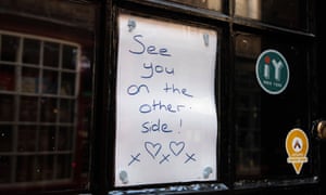 Thinktank predicts £800bn hit to economy in UK over next 10 years 1 A sign in the window of a closed shop in Shambles Street in York