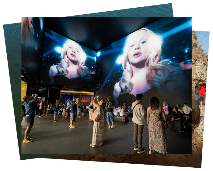 Guardian Weekend Edit: Madonna Installation and European Wildfires