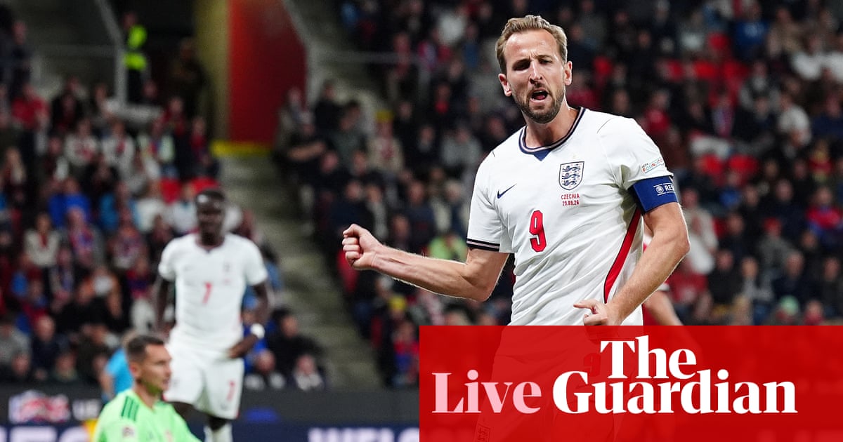Czechia v England: Nations League football – live