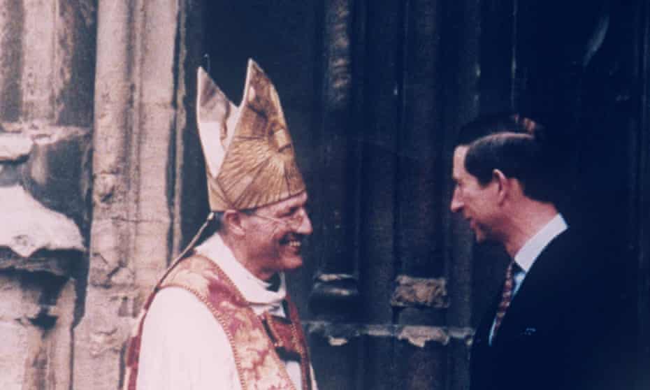 Prince Charles with Peter Ball when he served as bishop of Gloucester.