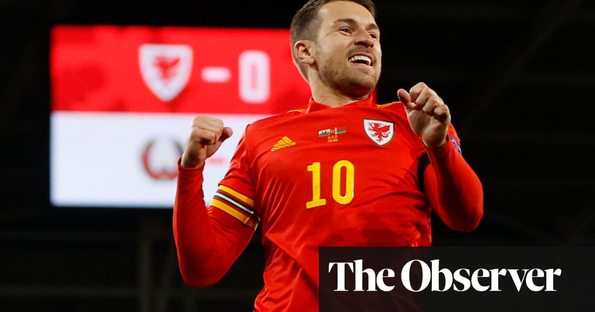 Aaron Ramsey shines for Wales against Belarus as Gareth Bale reaches century