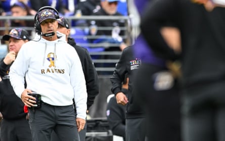 John Harbaugh’s defense has struggled this season.