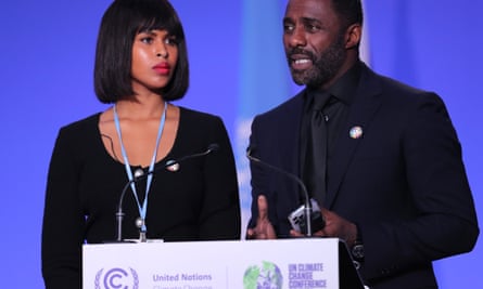 Idris Elba and his wife, Sabrina Dhowre, are goodwill ambassadors on agricultural development for the UN.