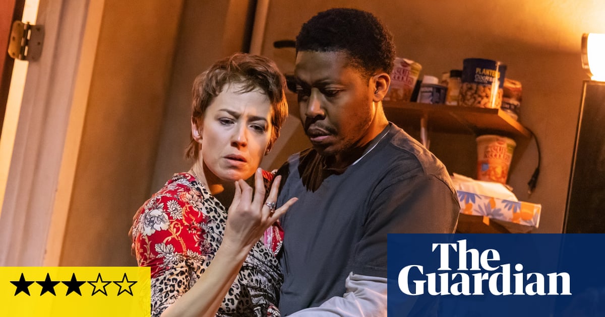 Bug review – Carrie Coon brings intensity to paranoid Tracy Letts revival