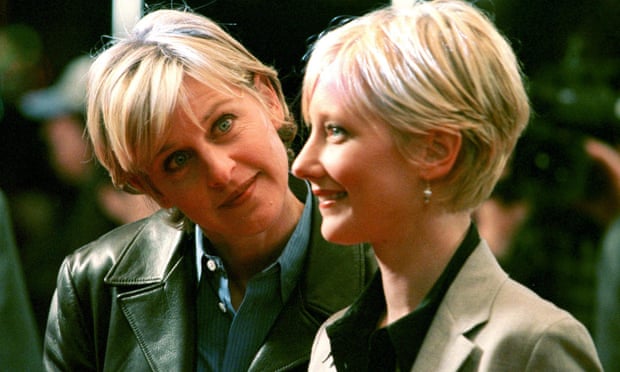 Heche and DeGeneres in 1998.
