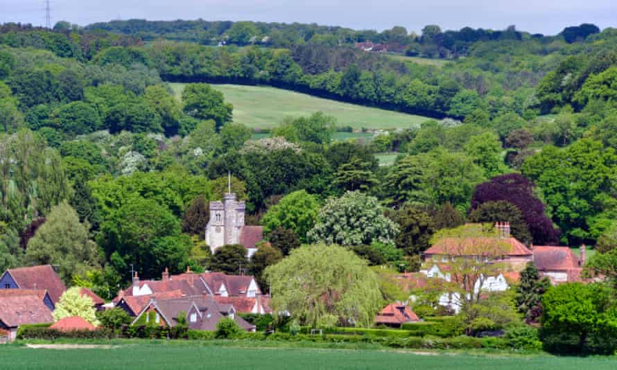 The green belt Chiltern area – with its picturesque villages (Little Missenden pictured) and smart towns is considered a wealthy area.