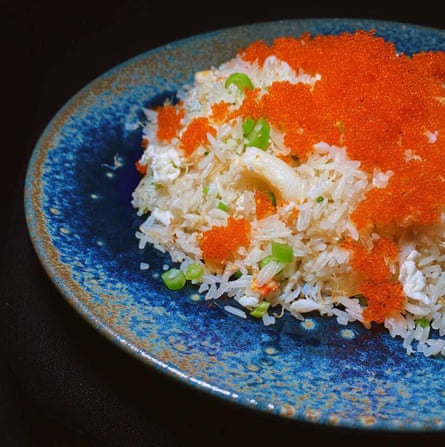 Billionaire fried rice from the Isol-asian cookbook
