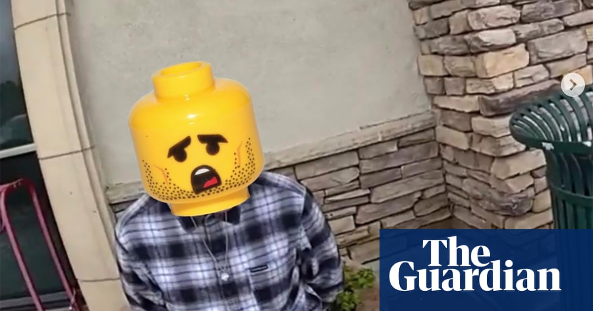 A southern California police department has been handcuffed by Lego after the toy company asked the agency to stop adding Lego heads to cover the face