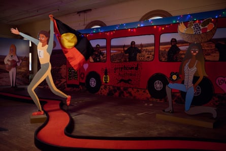 Kaylene Whiskey’s work requires you to put through Cathy Freeman’s legs.