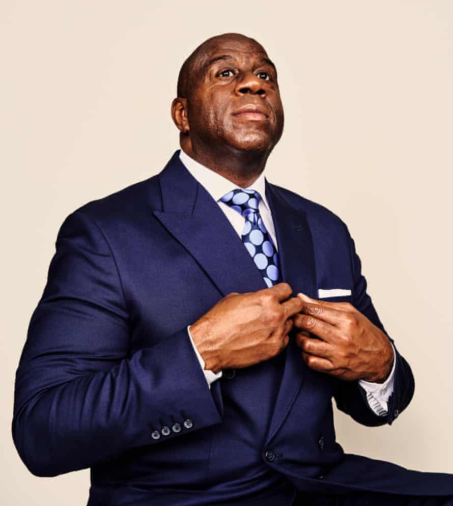 Magic Johnson The Nba Superstar Who Smashed Hiv Stigma Then Built A Huge Fortune Society The Guardian Magic Johnson The Nba Superstar Who Smashed Hiv Stigma Then Built A Huge Fortune Society The Guardian