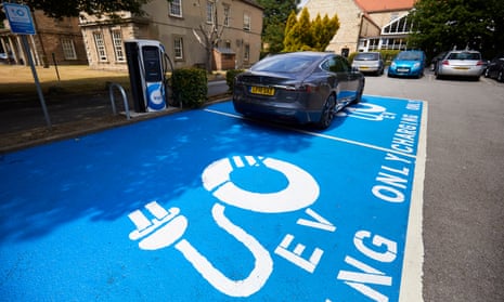 Electric vehicle charging site