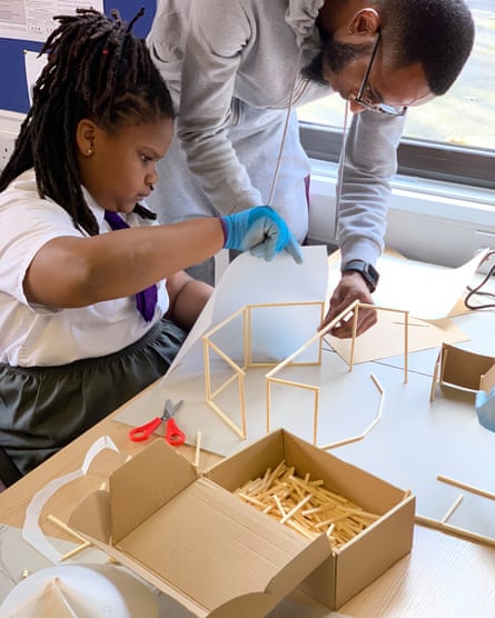 Let’s Build with Brixton House school workshop