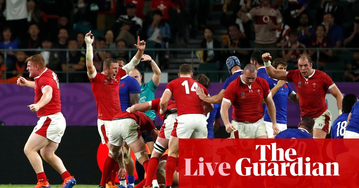 Wales 20-19 France: Rugby World Cup 2019, quarter-final – as it happened