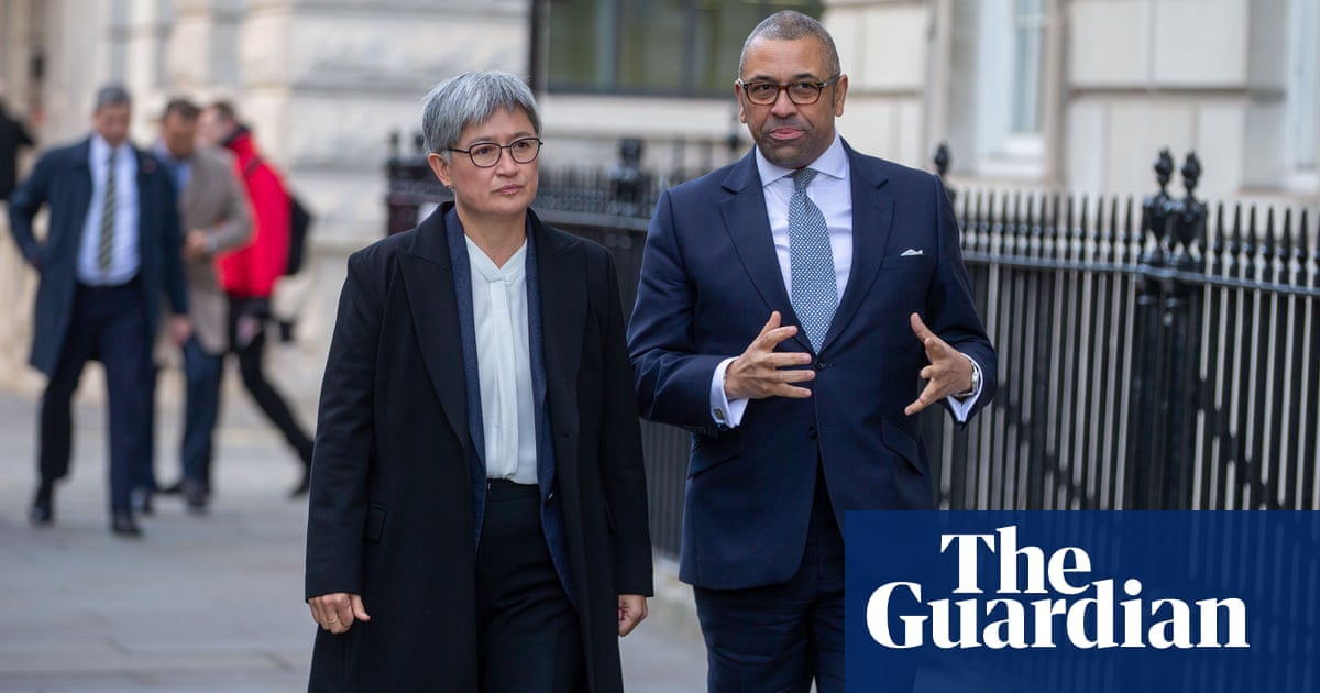 James Cleverly rebuffs Australian foreign minister over UK’s colonial past jibe