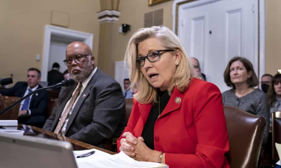 Liz Cheney and Chairman Bennie Thompson are chairing the House Select Committee investigating the January 6 US Capitol insurrection