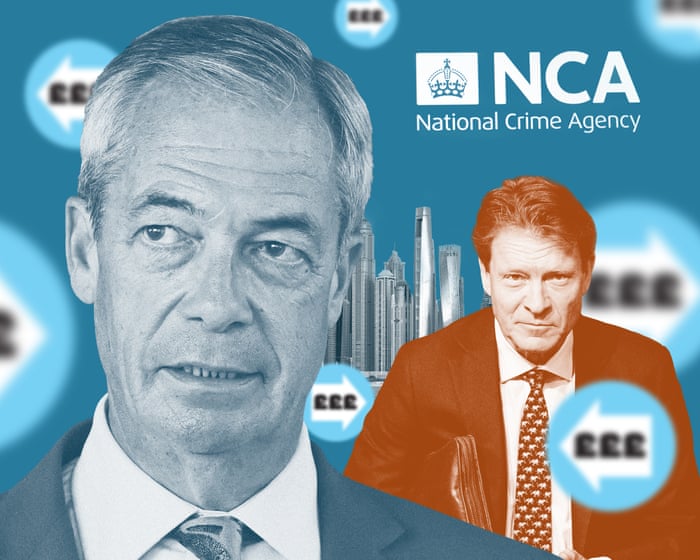 Millions of pounds and many, many questions: the untold story of why Reform figures face NCA scrutiny