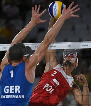 Germany v Poland, beach volleyball