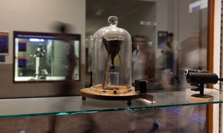 The pitch drop experiment sits in the University of Queensland’s physics building