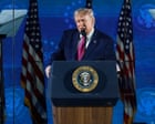 Trump launches America’s 250th birthday celebrations with partisan attack