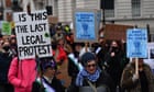 Protesters rally across UK against police and crime bill