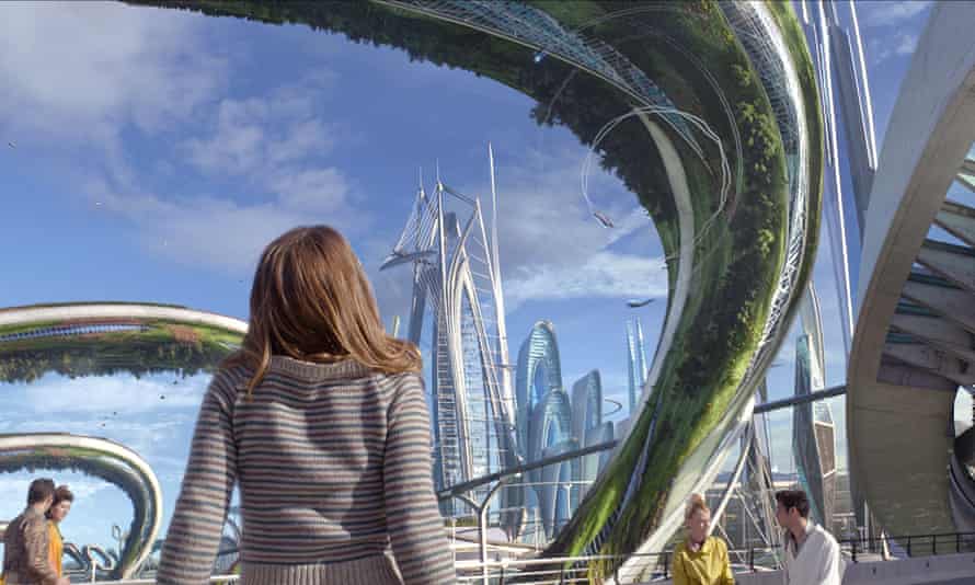 A scene from Disney’s 2015 film Tomorrowland
