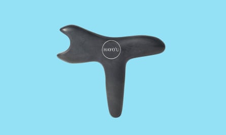Bian stone self-acupressure massager