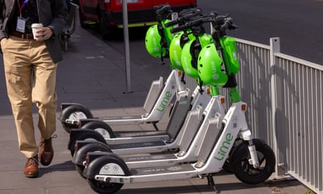 E-scooters in Melbourne