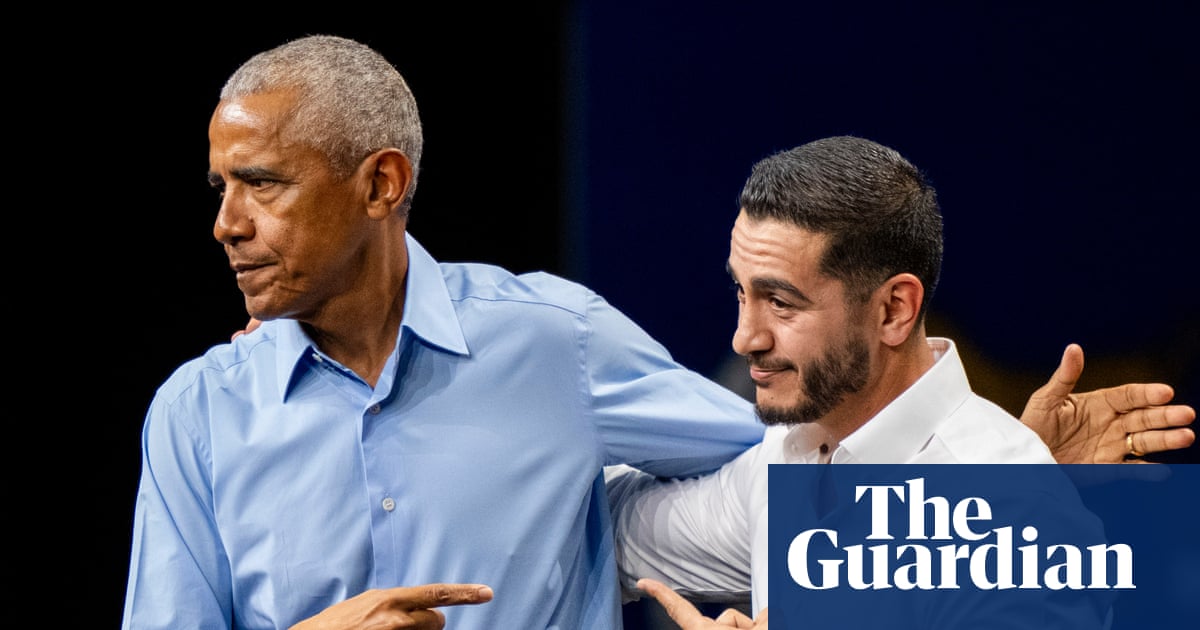 Obama throws support behind El-Sayed as early voting begins in Michigan – video