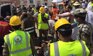 Stampede at hajj near Mecca, Saudi Arabia
