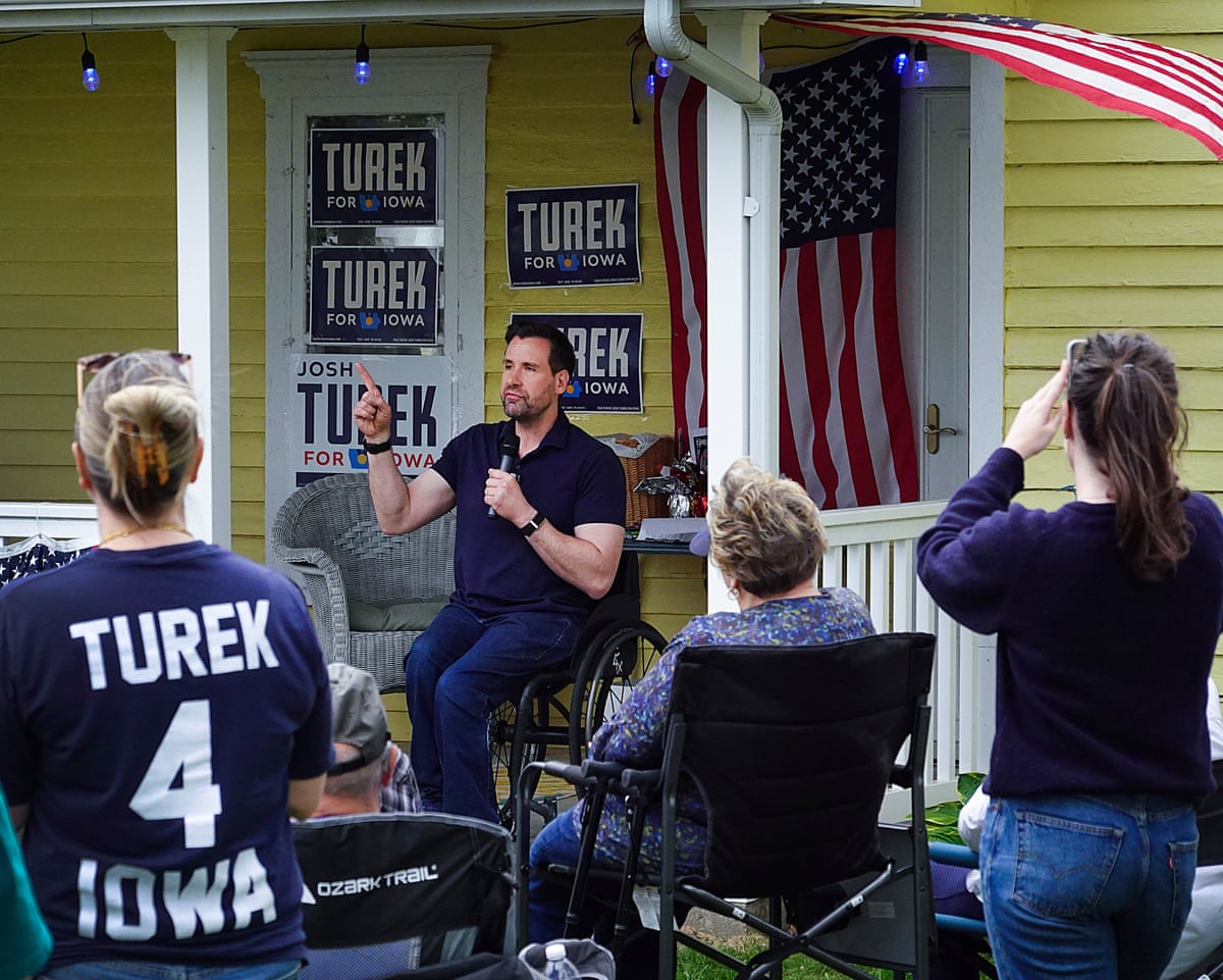 Democratic US Senate candidate Josh Turek.