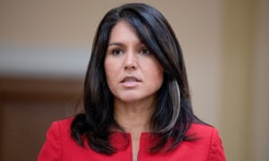 Tulsi Gabbard’s critics argue her views on foreign policy, immigration and gun laws warrant more scrutiny and undermine the agenda upon which Democrats are campaigning across the US.