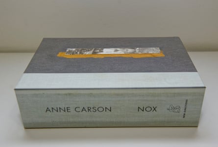 The spine of a book