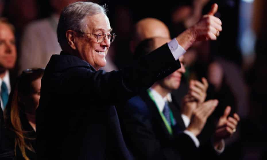 David Koch. Report detailed the successful efforts of a Koch-backed 501(c)(4) group to kill public transportation initiatives across the country.
