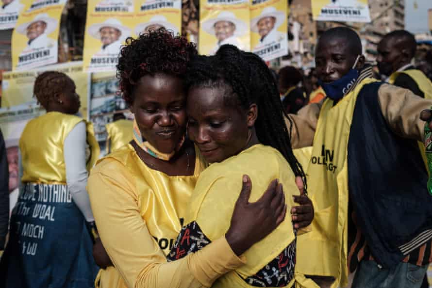 Agency photographer of the year – 2021 shortlist | World news 19 Supporters of incumbent Ugandan Presdent Yoveri Museveni celebrate in the streets of Kampala on January 16, 2021