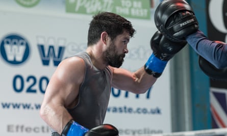 John Ryder prepares for the big fight.