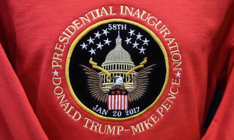 A sweatshirt commemorating the inauguration of Donald Trump