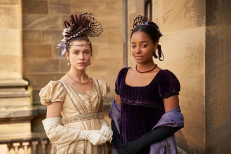 Karla-Simone Spence as Frannie (right) and Sophie Cookson as Marguerite Benham in The Confessions of Frannie Langton.