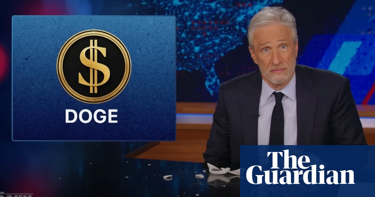 Jon Stewart sobre los despidos de funcionarios públicos de Doge: ‘Animado por la malicia’ | Resumen de la televisión nocturna Jon Stewart sobre los despidos de funcionarios públicos de Doge: ‘Animado por la malicia’ | Resumen de la televisión nocturna