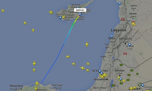 Flightradar24 screengrab.