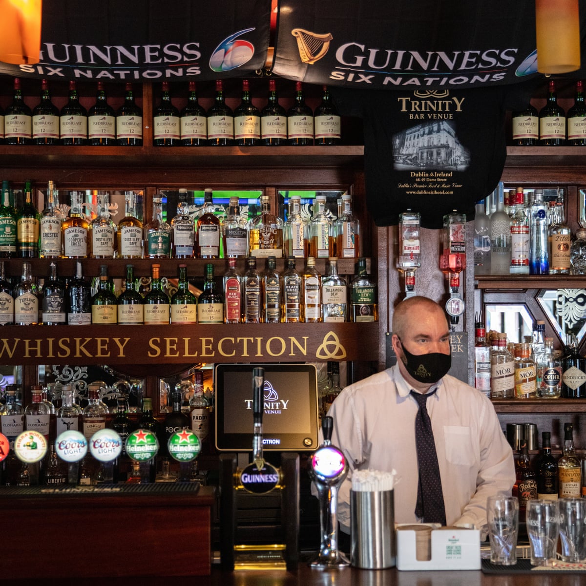 Irish pubs reopened: 'It's different but it's nice to be back' | Ireland | The Guardian