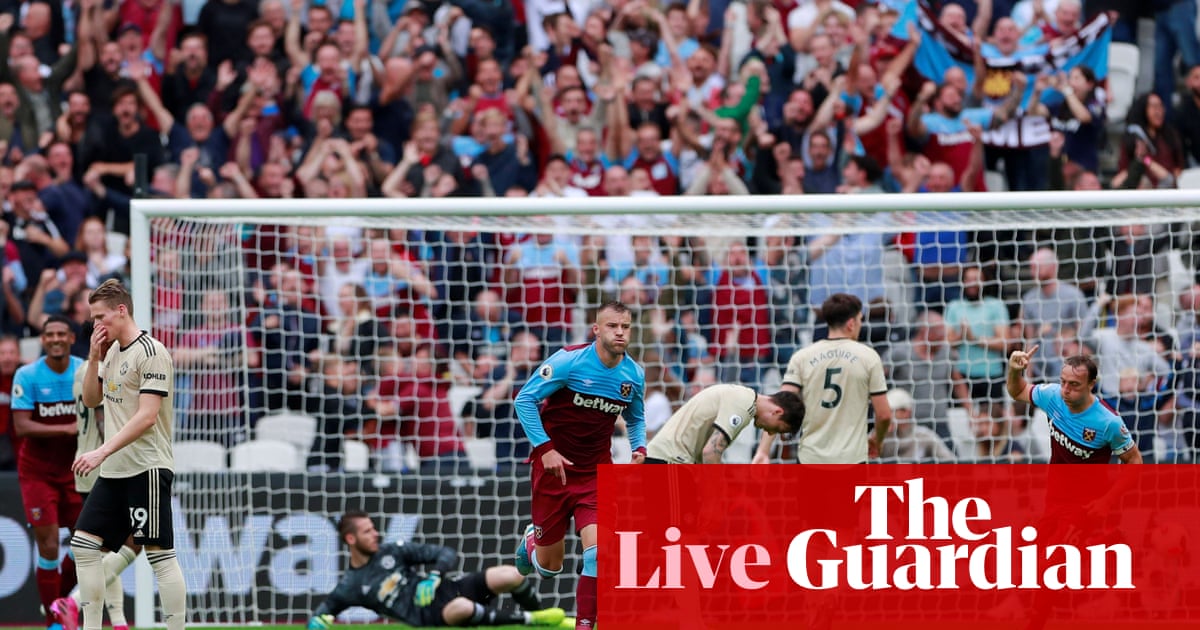 West Ham v Manchester United: Premier League – live!