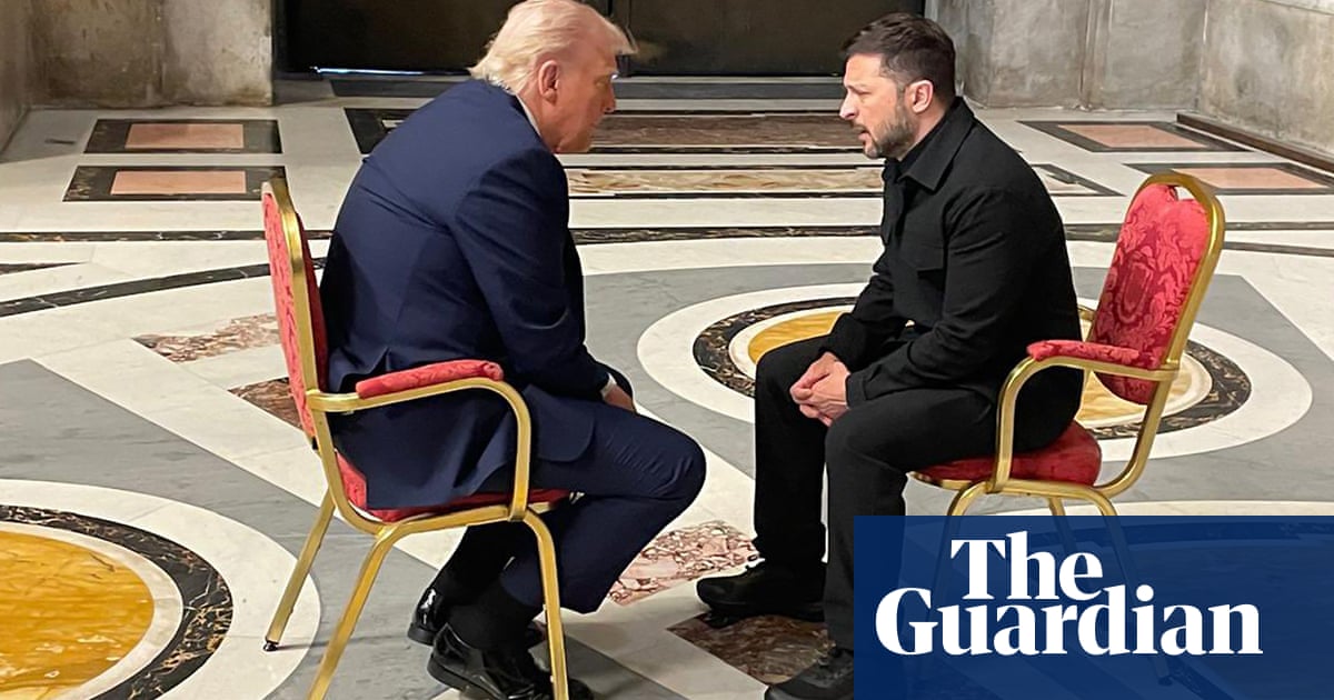 Trump and Zelenskyy hold very productive' ceasefire talks at Vatican