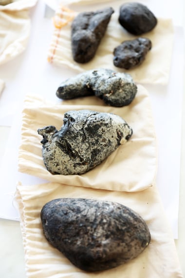 The different stages of ambergris
