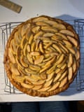 Rose Levy Beranbaum ‘s apricot galette.