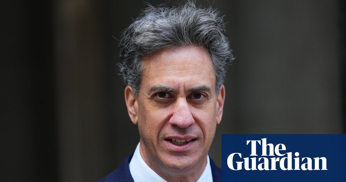 Miliband has been relentlessly attacked for net zero; what will happen now? | Ed Miliband | The Guardian