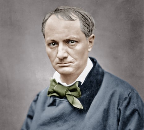 Charles Baudelaire photographed by Etienne Carjat c1866.